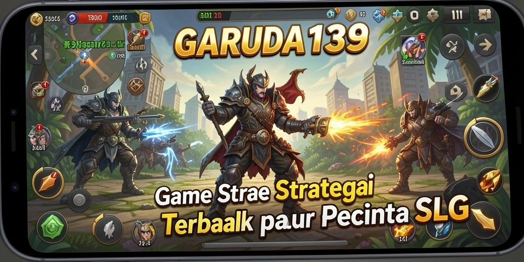 Tampilan menarik dari gameplay strategi di GARUDA138.