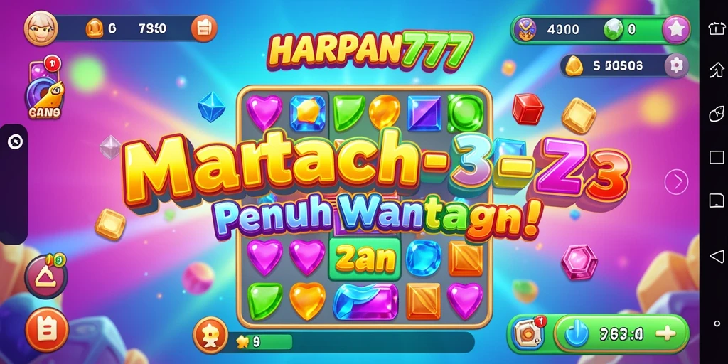 Gameplay seru dan penuh warna dalam HARAPAN777.