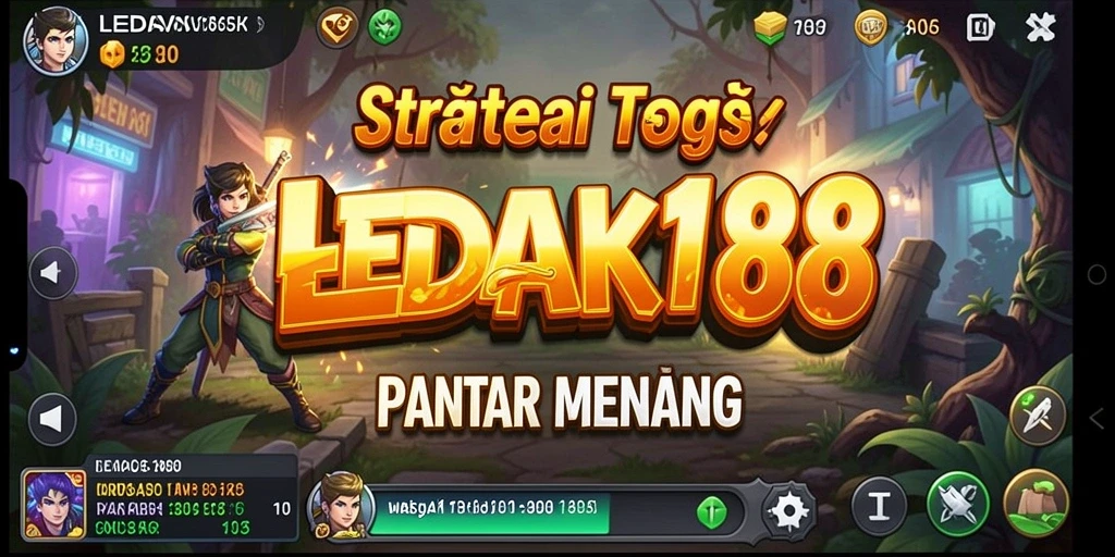 Tampilan gameplay strategis yang menantang di LEDAK188.