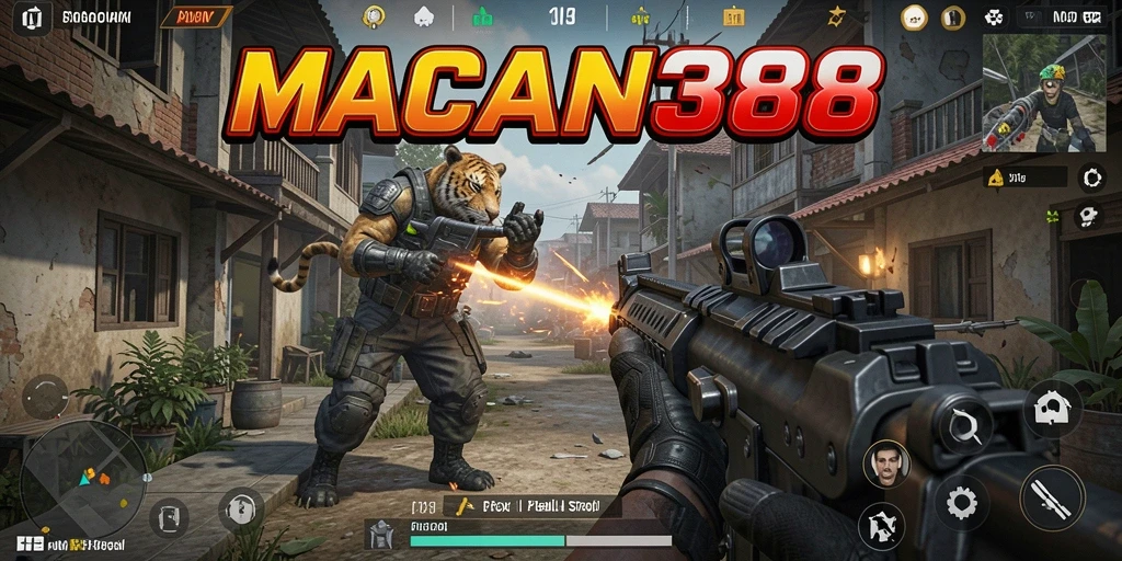 Gameplay mendebarkan dari MACAN388 memperlihatkan aksi FPS yang intens.