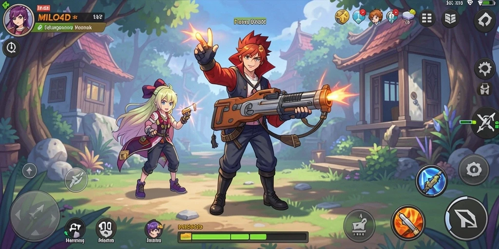 Tampilan menarik dari gameplay <strong>MILO4D</strong> yang penuh aksi.
