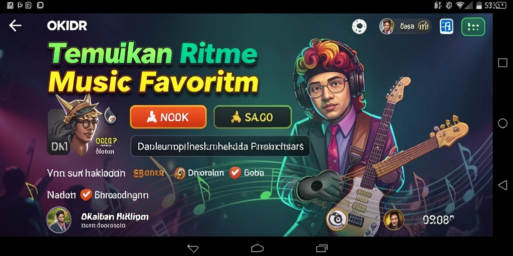 Tampilan fantastis dari gameplay interaktif OKIDR.