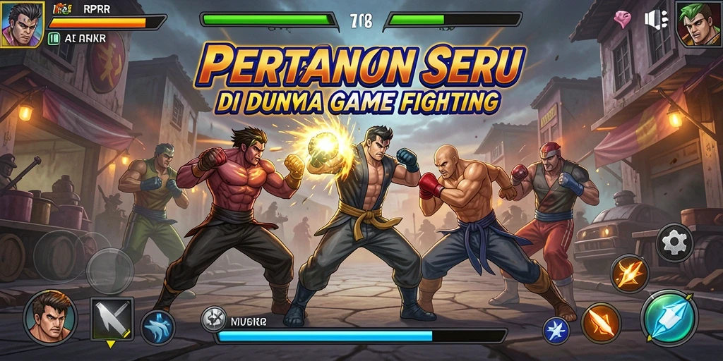 Screenshot gameplay RPRR menampilkan aksi pertarungan yang mendebarkan.