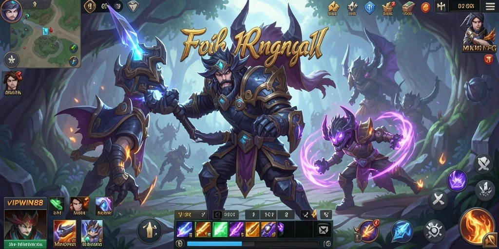 Gameplay <strong>VIPWIN88</strong> saat pemain beraksi dalam pertempuran epik.